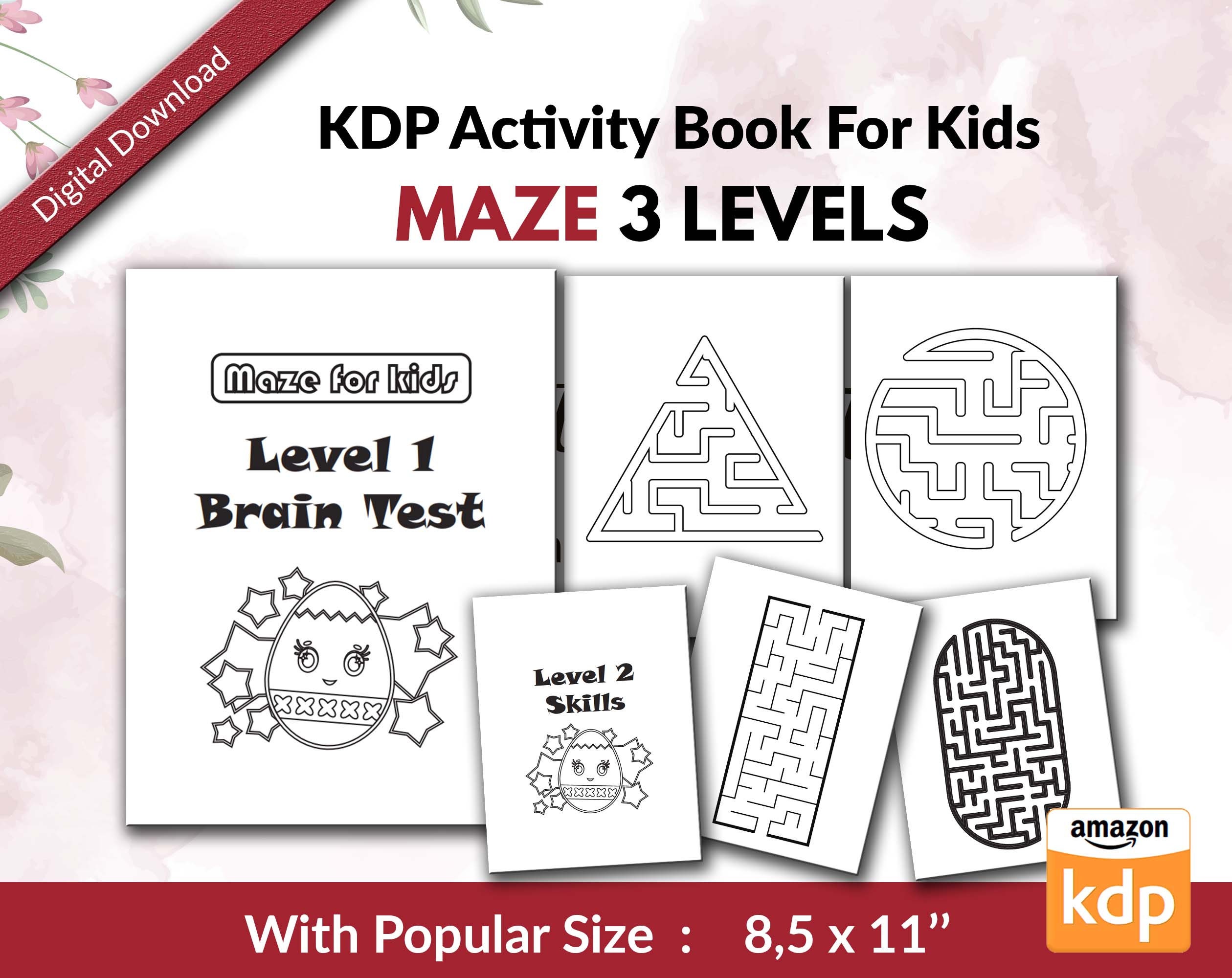 My Book Of Amazing Mazes: For Kids Ages 4-6. Best Maze Activity Book for Kids. Amazing Problem Solving and Skill Developing Maze Workbook. (Maze Books For Kids) [Book]