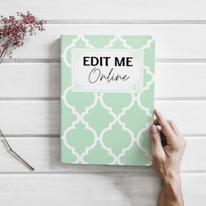 5 Covers bundle Template Canva Editable For Notebook Journal Binder Covers, Canva template For KDP Cover 6x9&quot; 120 pages