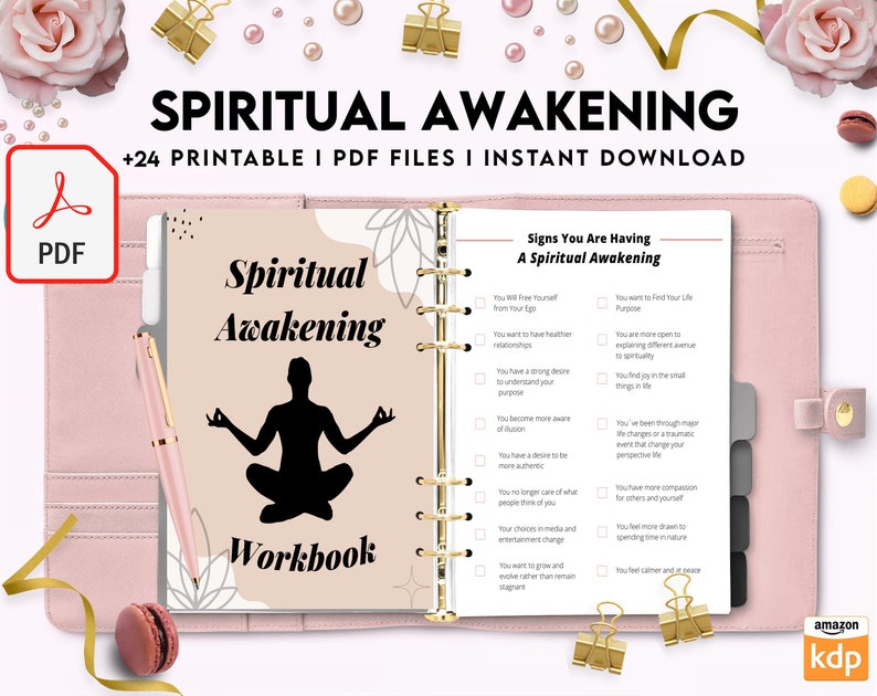 Printable Spiritual Awakening Workbook for Self Discovery - Etsy