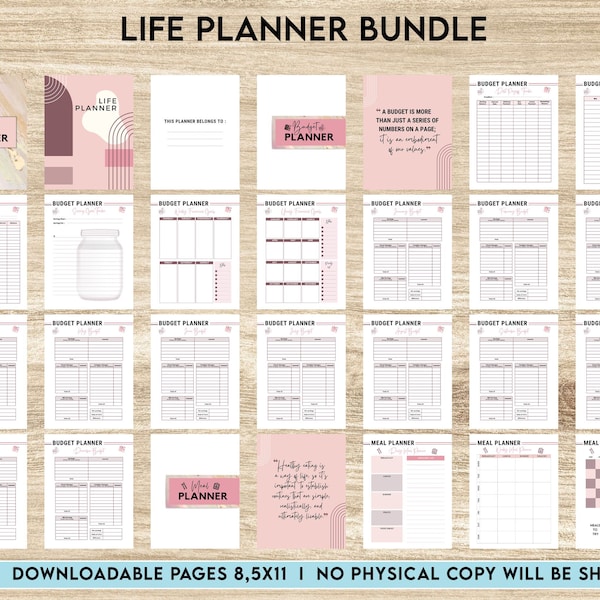 Life Organizer - Etsy