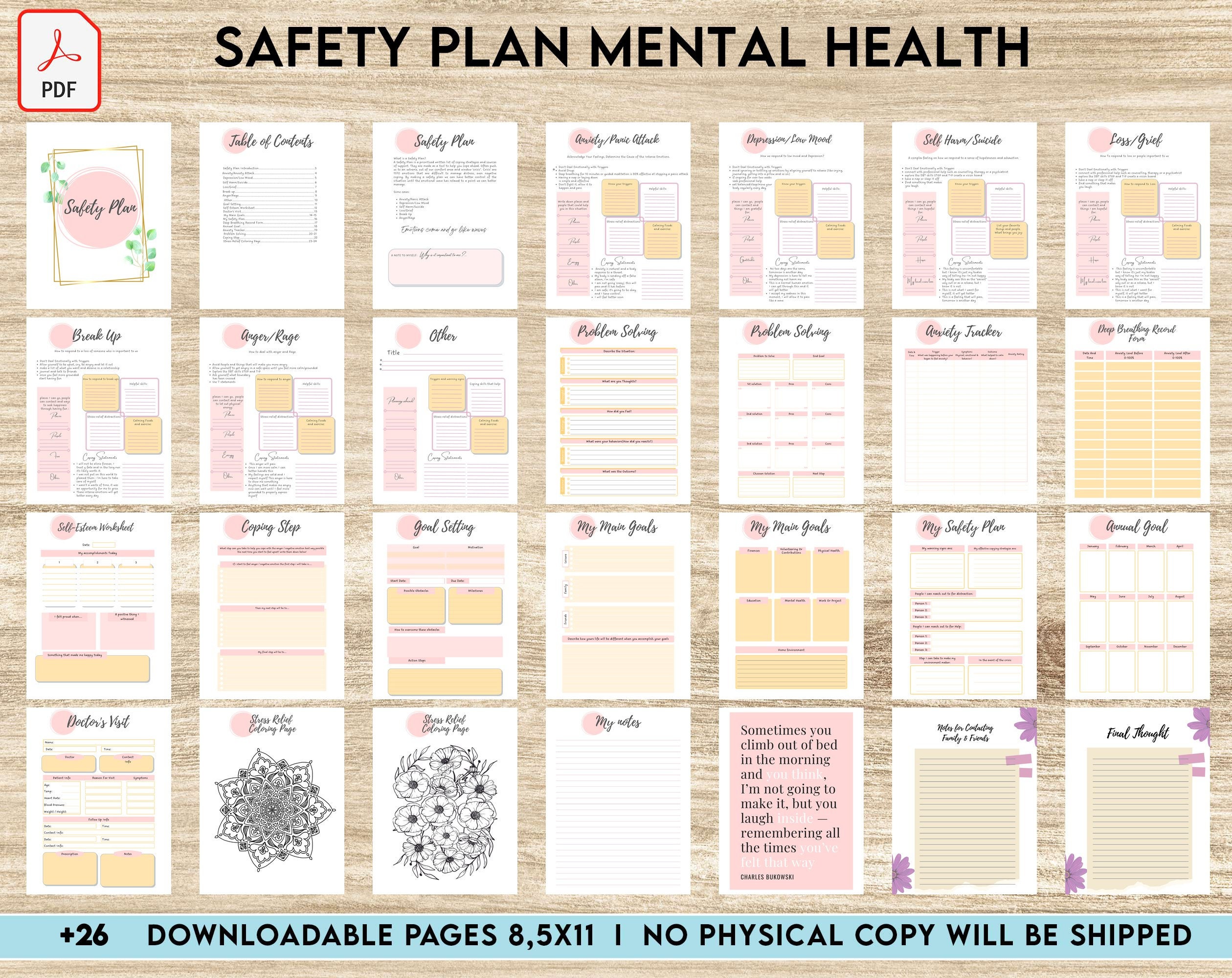 The Ultimate Therapy Bundle With Printable Resources, Therapy ...