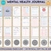 Mental Health Guided Therapy Journal With Prompts 60 Editable Templates ...