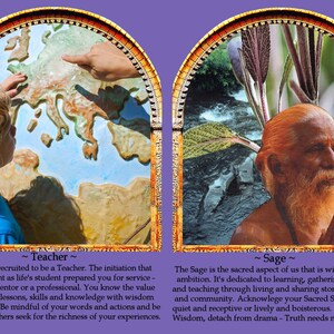 Seeking Within Oracle Cards for Divination and Inspiration and Motivation image 8