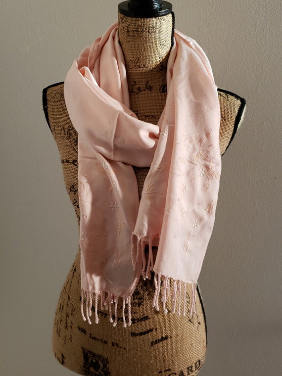 Crazy Horse by liz claiborne baby pink viscose fr… - image 2