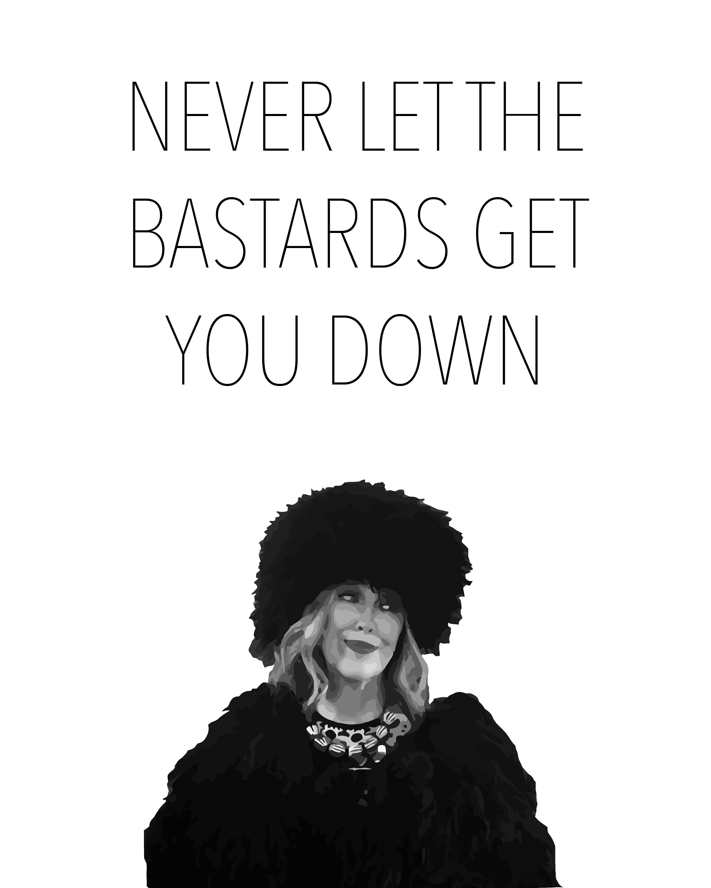 Schitt's Creek Moira Rose never Let the Bastards Get Etsy Canada