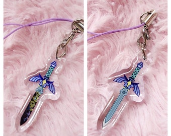 Master Sword Zelda Phone Charms