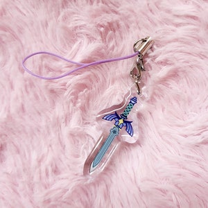 Master Sword Zelda-telefoonbedels