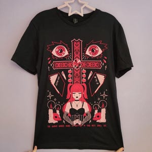 Gothic Mädchen T-Shirt