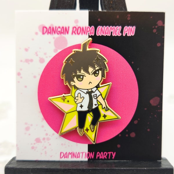 Hajime Hinata SDR2 Super Dangan Ronpa 2 Enamel Pin