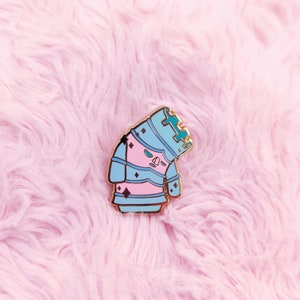 Bendoid Gyroid ACNH Enamel Pin