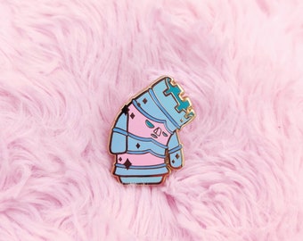 Bendoid Gyroid ACNH Enamel Pin
