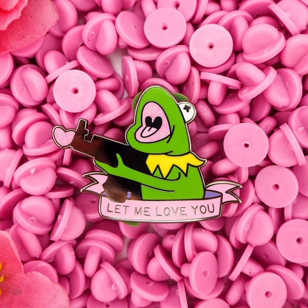 Kermie Let Me Love You Enamel Pin