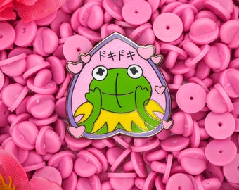 Doki Doki Kermie Enamel Pin