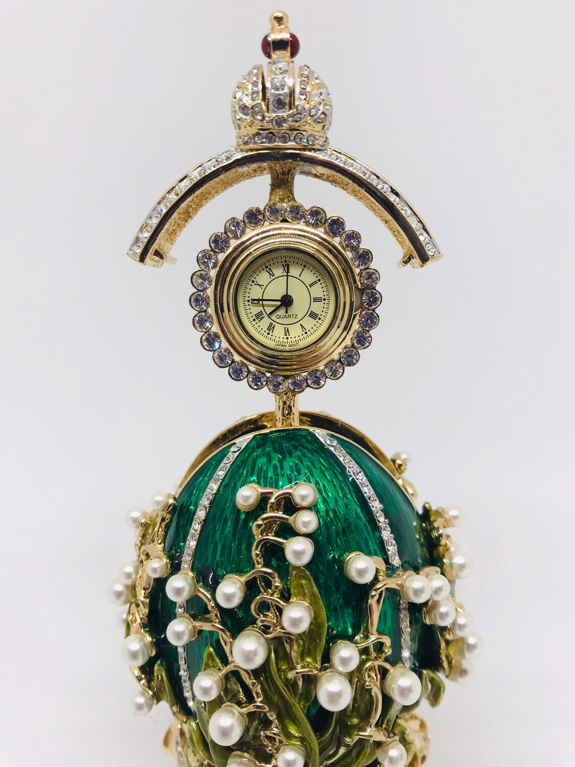 Lilies of the Valley Imperial egg Faberge copy Etsy