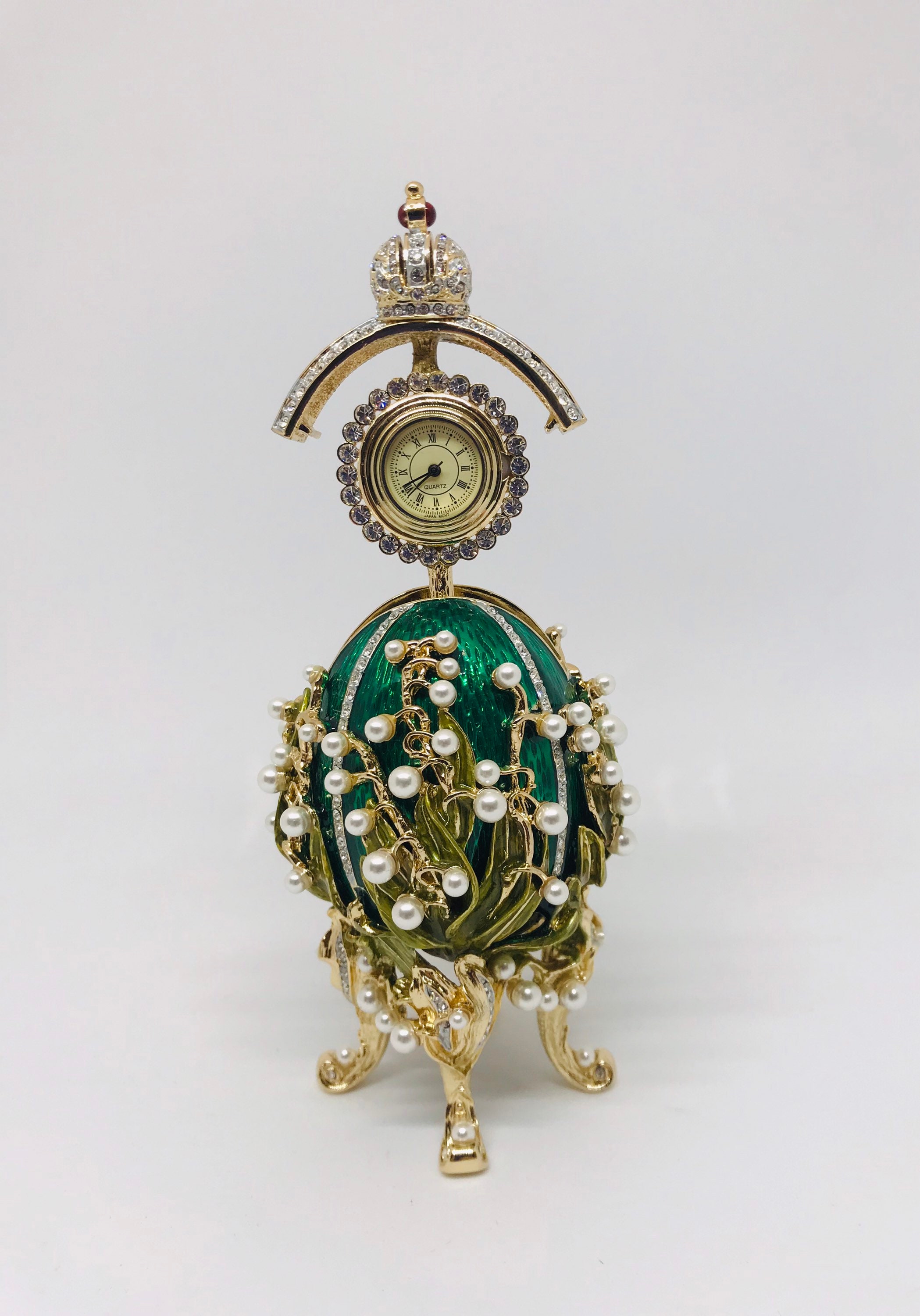 Lilies of the Valley Imperial egg Faberge copy Etsy