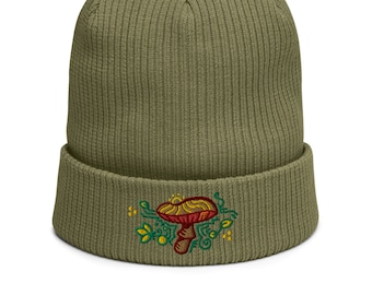 The Golden Teachers - Organic Ribbed Beanie