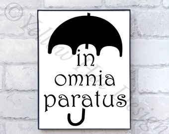 In Omnia Poster Etsy In Omnia Poster Etsy