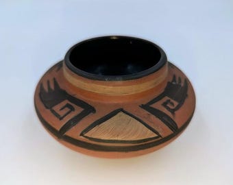 Clifton Art Pottery Four Mile Ruin Indian Ware Jar
