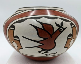 Zia Pueblo Pot by Ruby Panana Native American