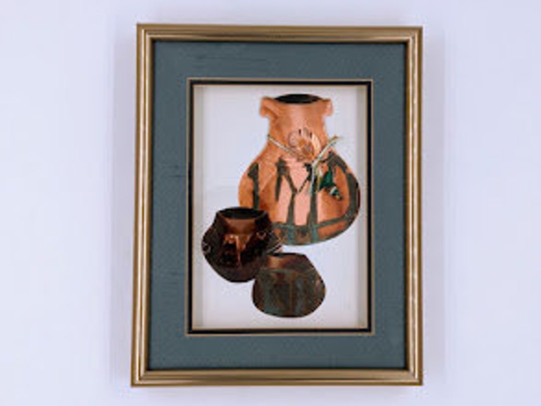 Oberkirsch Designs Native American Style Copper Pottery Art Etsy