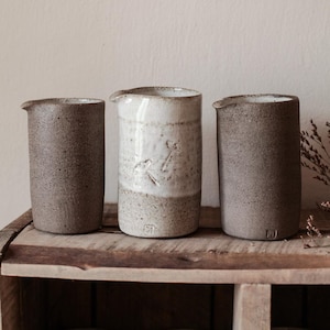 Grande brocca/gres/ceramica fatta a mano/brocca/regalo di nozze/presente