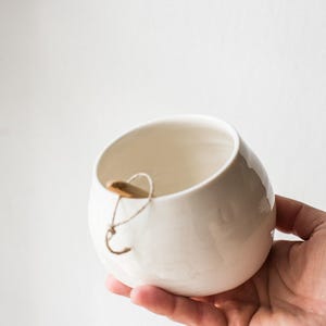 Salztopf/ Saltpot/Gewürztopf/ Steinzeug /handgemachte Keramik