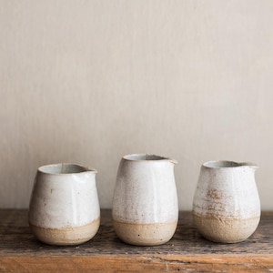 Mini brocca/ Brocca fatta a mano, gres, ceramica tornita a mano, brocca