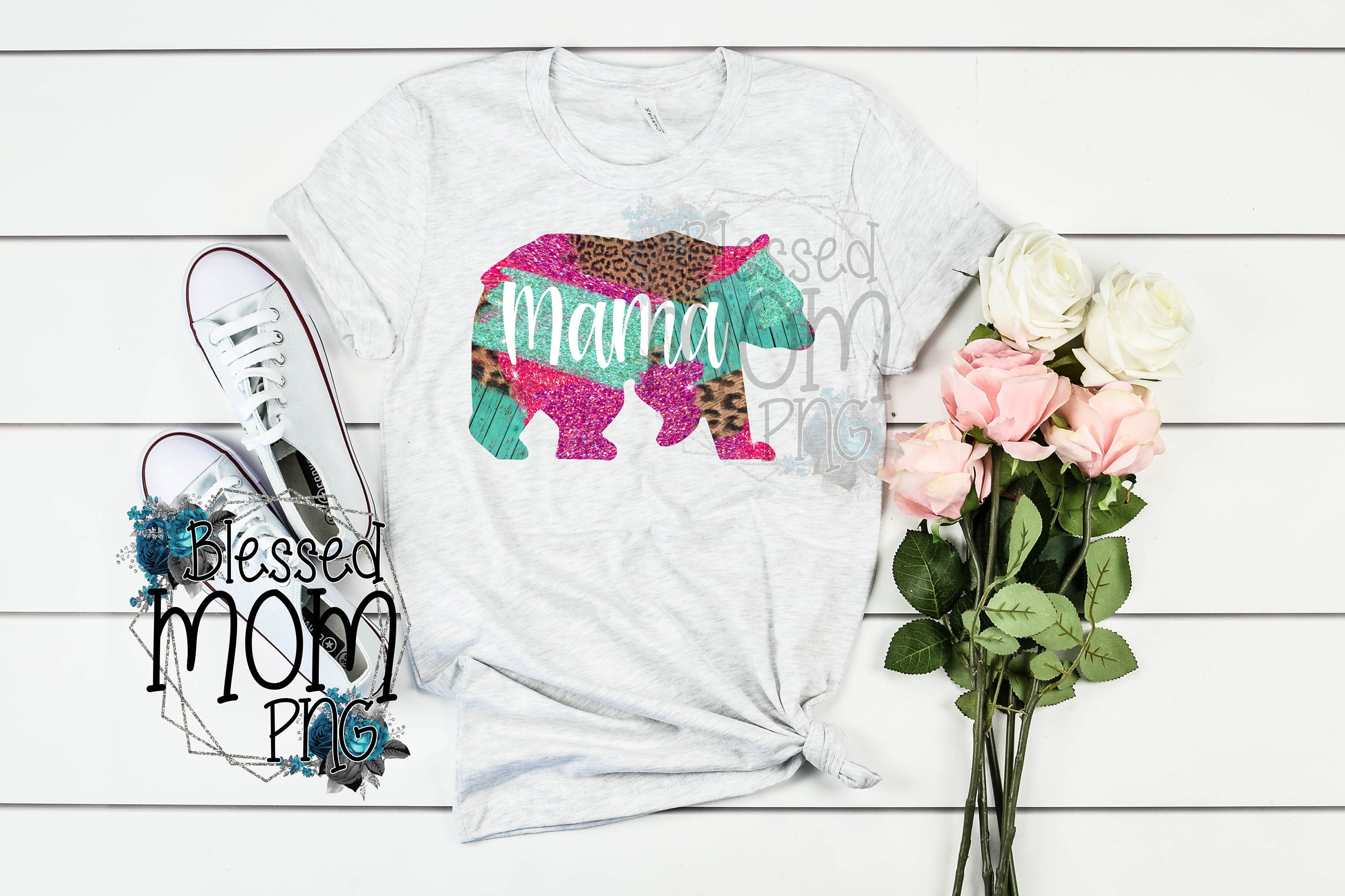Mama Bear Funky PNG Sublimation Printable Instant Download | Etsy