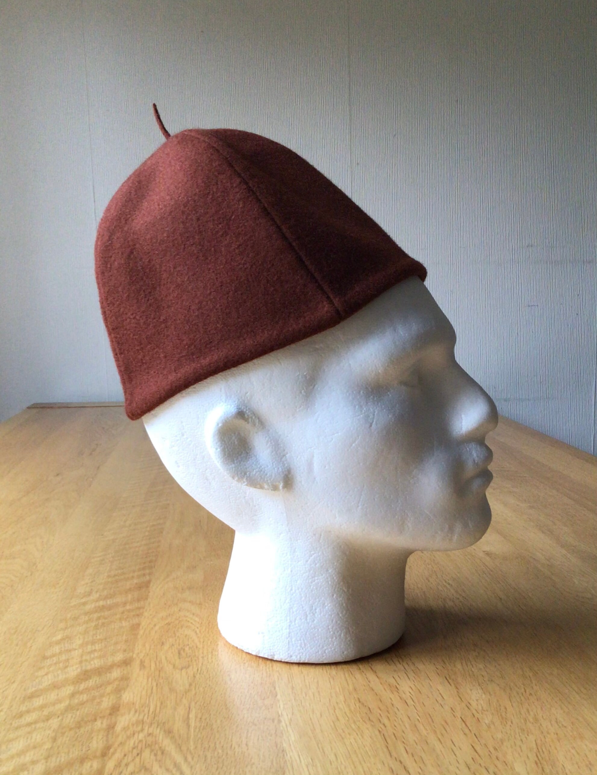 Acorn hat men's reenactment hat sugarloaf hat Tudor Etsy