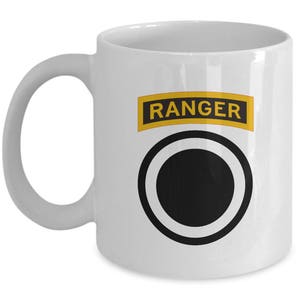 I Corps Coffee Mug - 1st Corps Ranger Tab - Army Coffee Mug