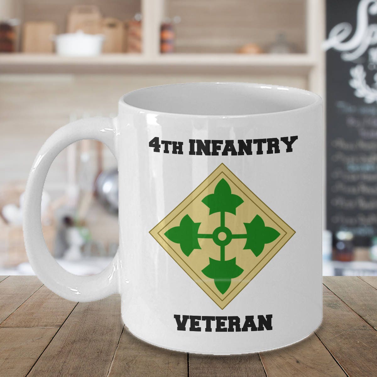 4th Infantry Division Veteran Coffee Mug - 4th ID Veteran - Etsy