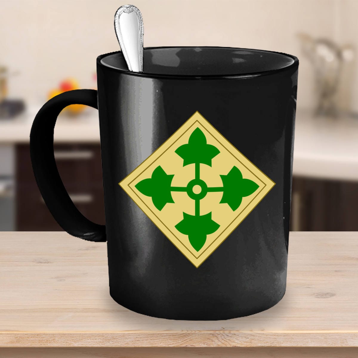 4th Infantry Division Coffee Mug - 4th ID - Army Coffee Mug - Etsy