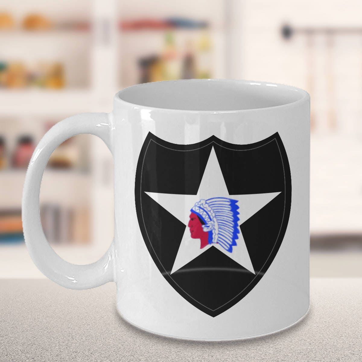 2nd Infantry Division Coffee Mug - 2nd ID - Army Coffee Mug - Etsy