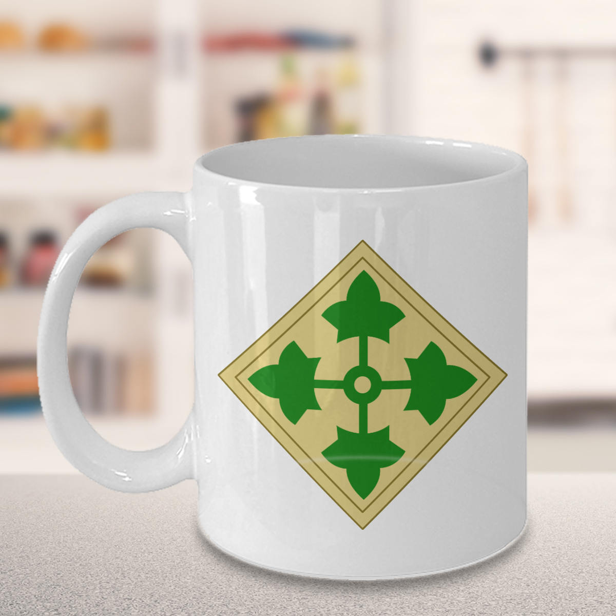 adidas coffee cup adidas Vintage Trefoil Logo Ceramic Coffee Mug – Rewind Running™ main image 0