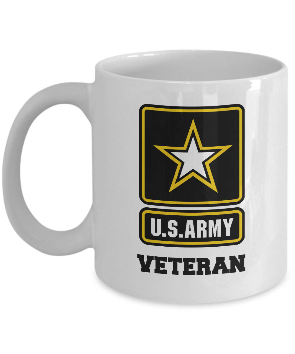 US Army Logo Army Veteran Coffee Mug Army Coffee Mug | Etsy