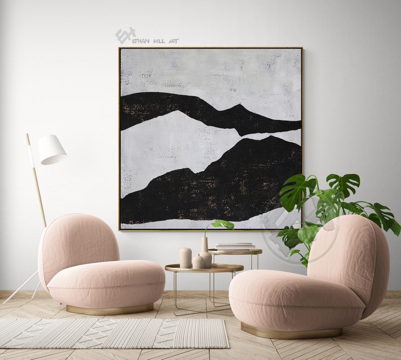 Large Landscape Wall Art Canvas Painting Ethan Hill H220S Etsy