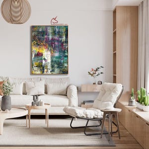 Abstract Landscape Giclée Canvas Print | Modern Home Decor