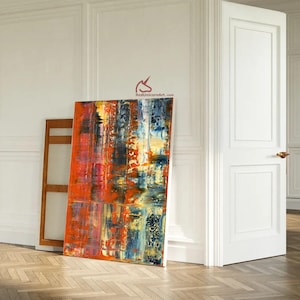 Contemporary Colorful Giclée Art Print | Large Abstract Wall Decor