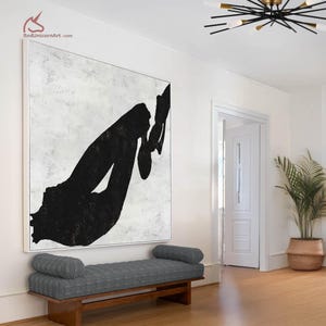 Framed Modern Art Print, Giclée Canvas Print Wall Art |  By Ethan Hill