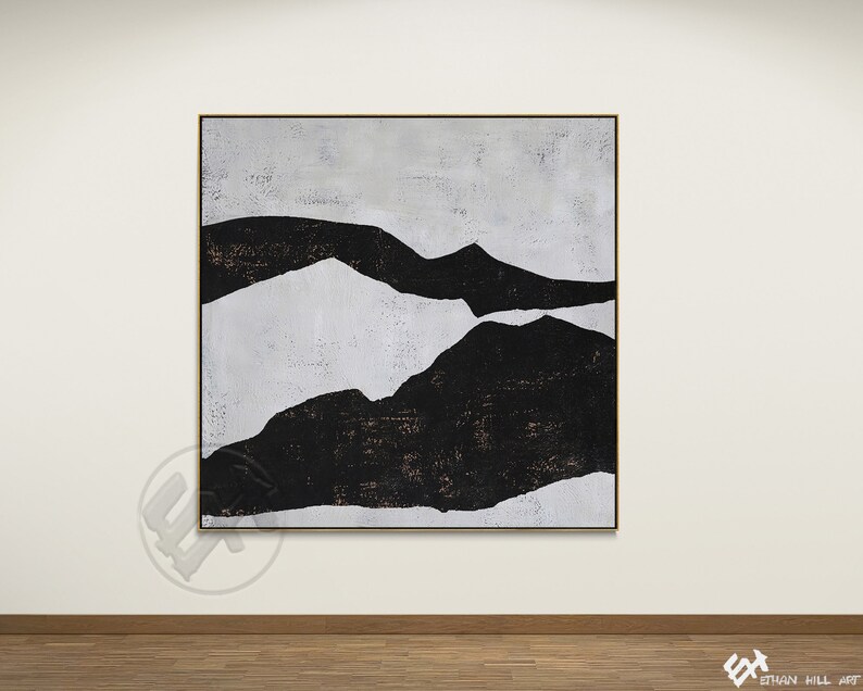 Large Landscape Wall Art Canvas Painting Ethan Hill H220S Etsy