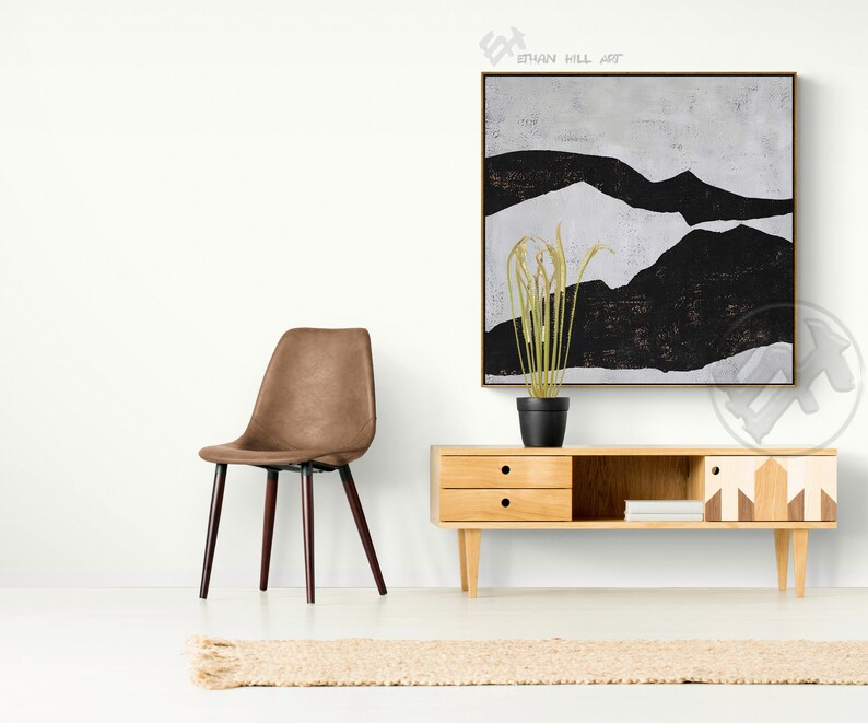 Large Landscape Wall Art Canvas Painting Ethan Hill H220S Etsy