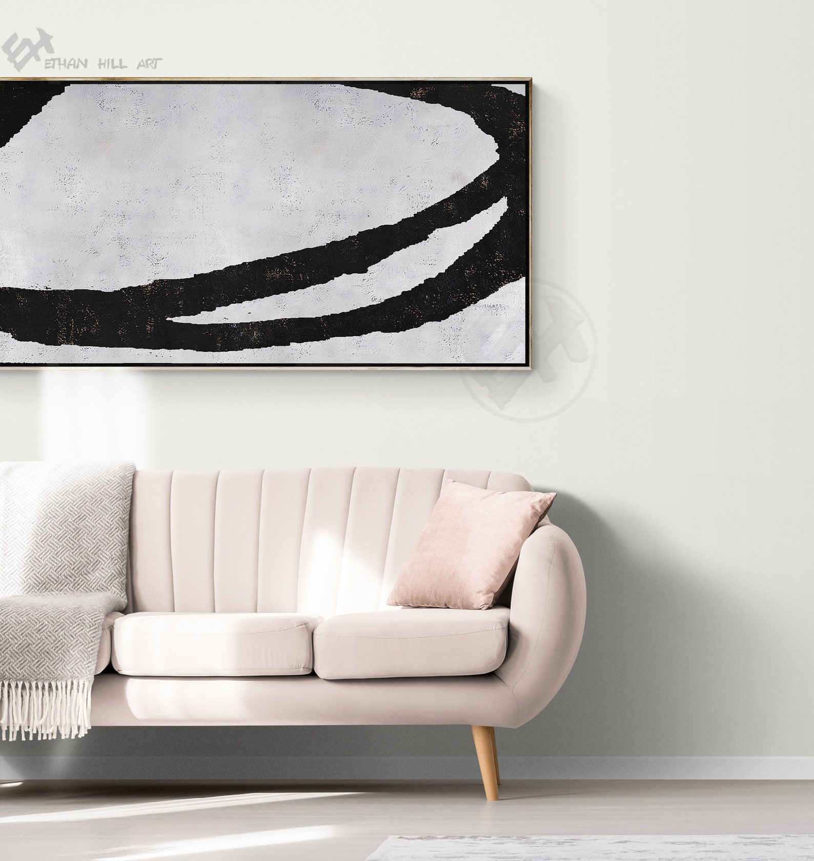 Picture of Large Geometric Art Geometrical Painting Canvas Wall Art - Etsy