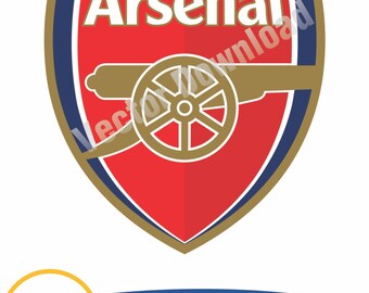 arsenal logo etsy