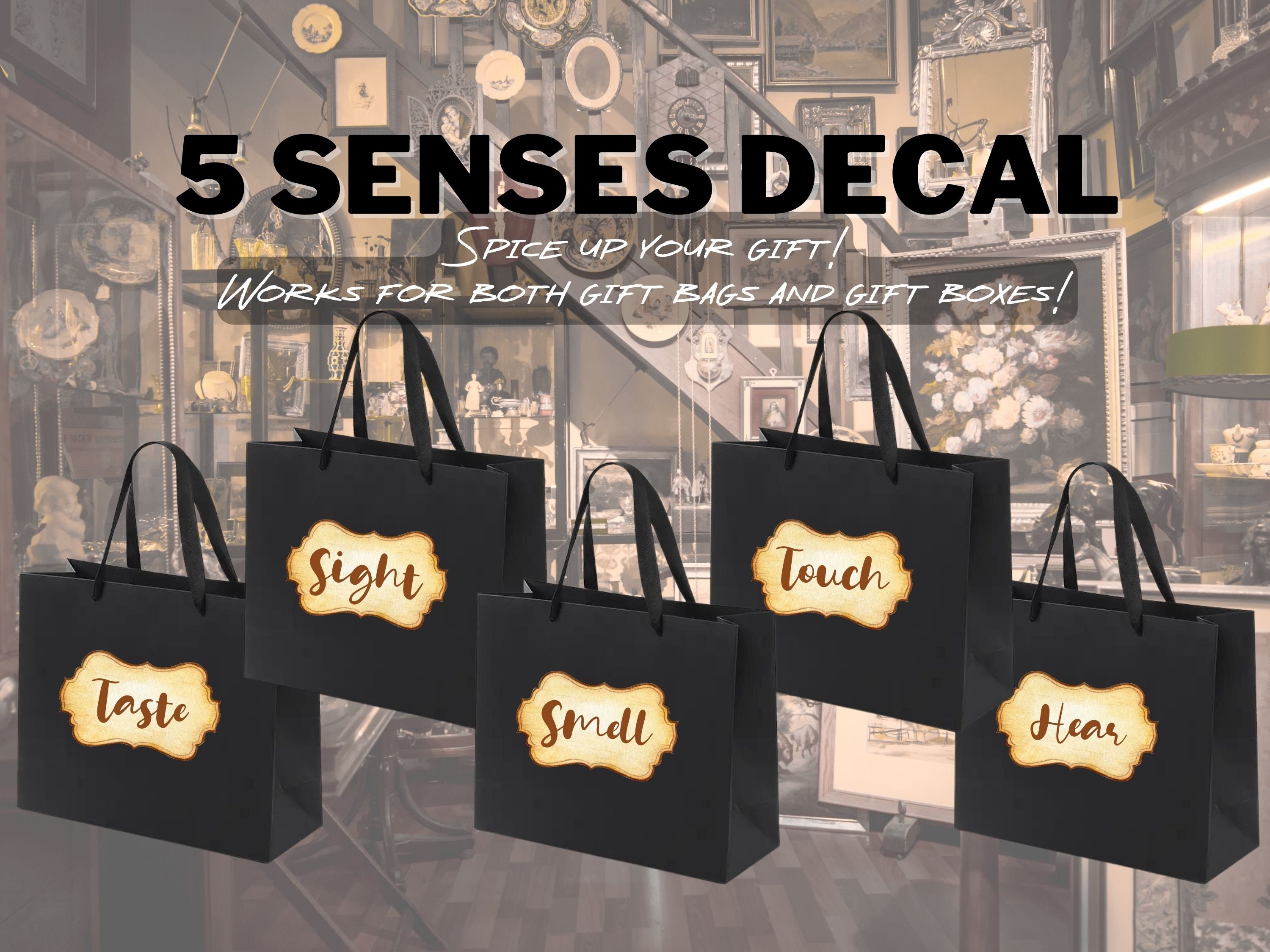 5 Senses Gift Bags - 60+ Gift Ideas for 2024