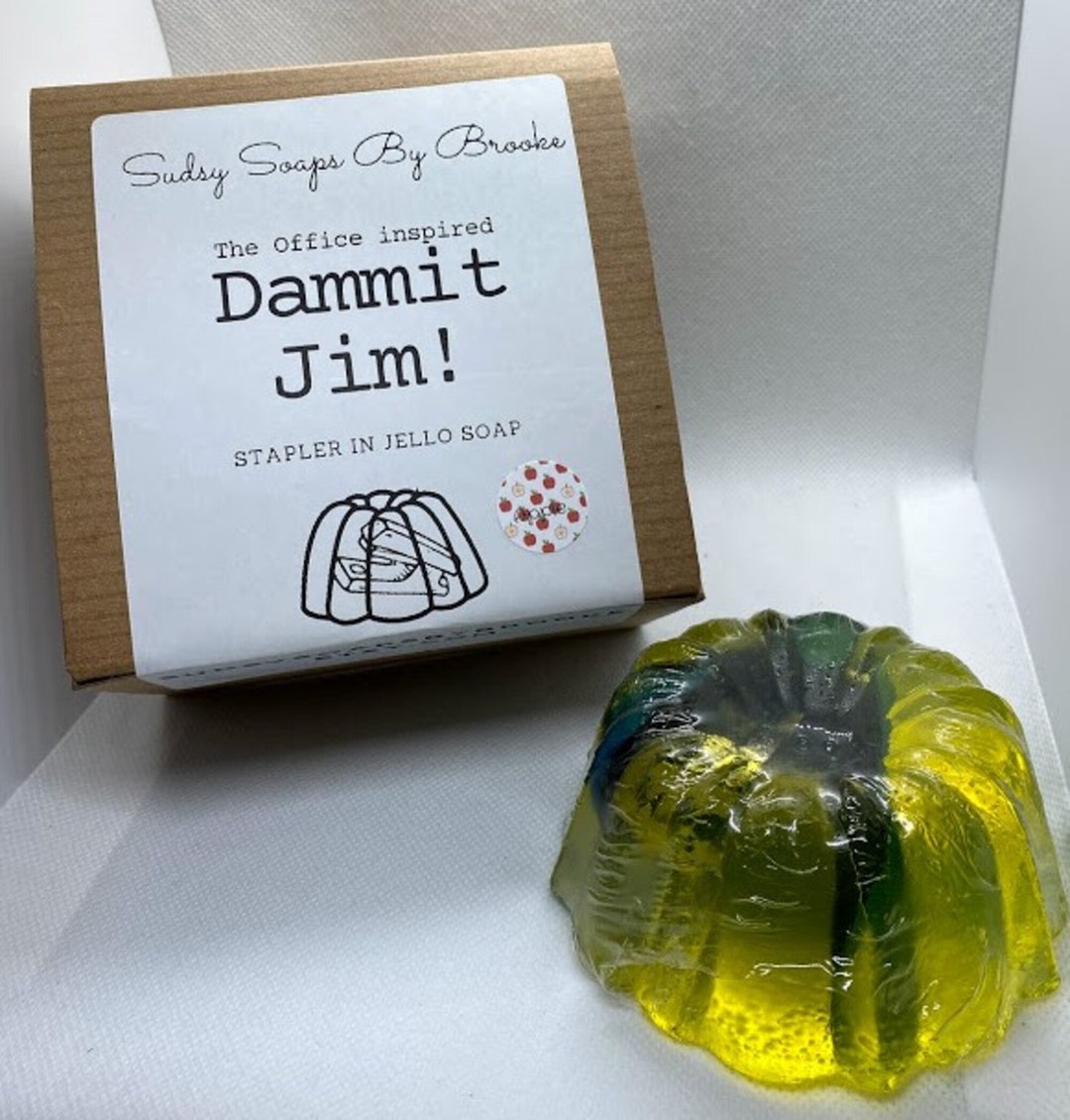 Fast Shipping Stapler in Jello Soap the Office Themed Gift for the