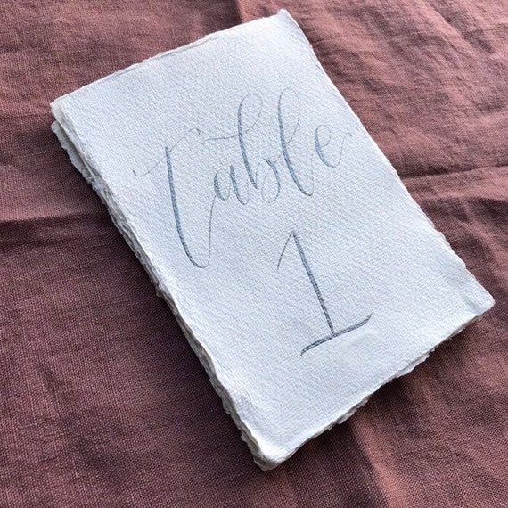 Show me your table numbers! 6