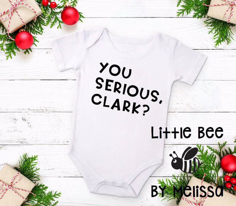 christmas vacation baby outfit