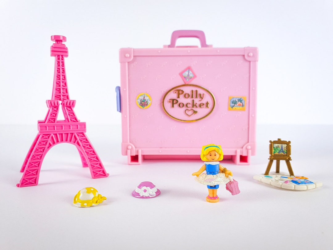 Pollyville Polly Pocket Suitcase Polly Pocket Vintage Polly In
