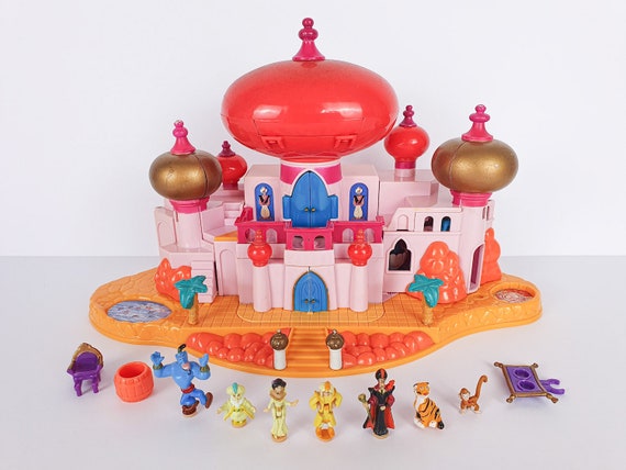 Polly Pocket Vintage RARE Disney Jasmin s Royal Palace 1996 Tiny World Toys of the 90s Collector Toys Collectibles Complete Etsy UK