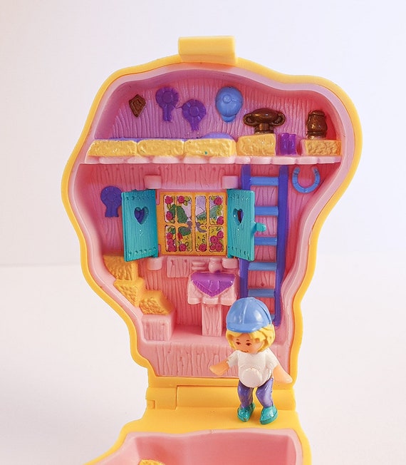 Polly Pocket Vintage - Pony Ridin' show Pony Parade 1994 100% complete (C706